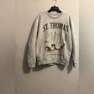 Hollister Gray St. Thomas sweatshirt